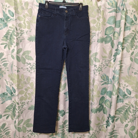Lee Women's Navy Straight Leg Jeans - Picture 1 of 4